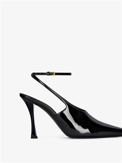 givenchy slingback shoes|Show slingback in knit and leather .